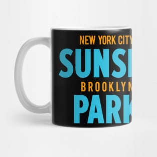 Sunset Park New York - Capturing Brooklyn's Urban Aura Mug